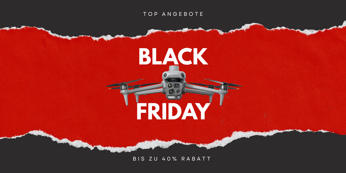 Drohnen Black Friday 2026 – Die besten DJI Angebote bei Drohnen-Shop.de