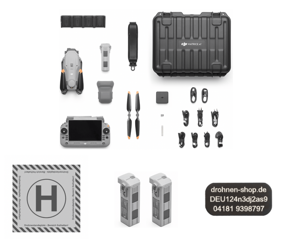 Lieferumfang DJI Matrice 4 Thermal Drohnen-Set